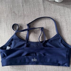 ALO Yoga Deep Blue Sports Bra